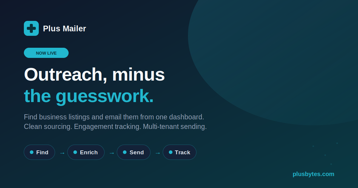 Plus Mailer - Email Outreach