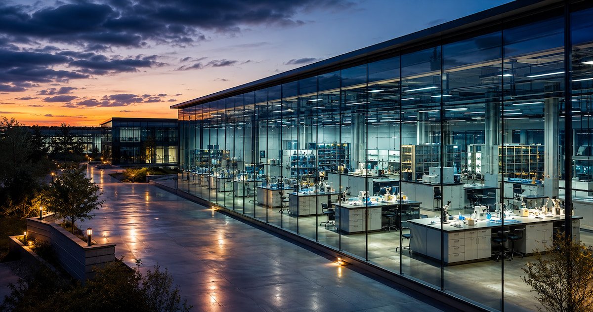 modern research facility