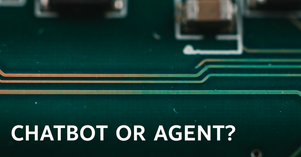 Macro circuit board detail representing the agentic AI vs chatbot decision for small business automation evaluation